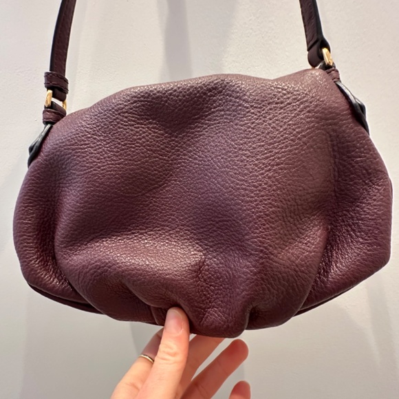 π Marc Jacobs Mini Messenger Crossbody Bag Purple β Like New π - Picture 6 of 9